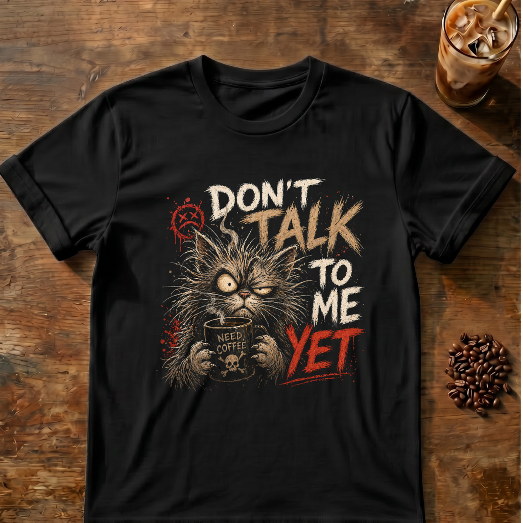 Don't Talk To Me Cat T-Shirt