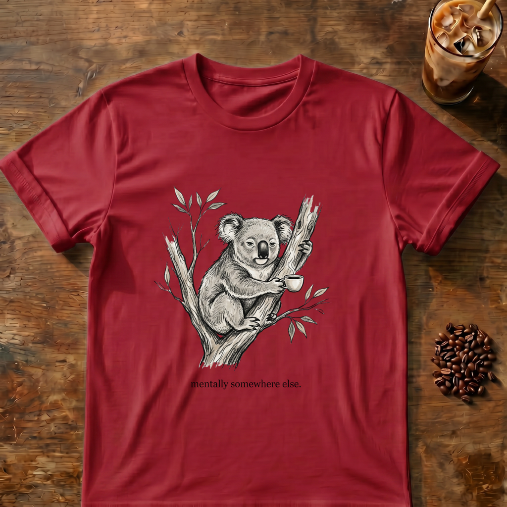 Koala mentally somewhere else T-Shirt