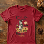 Zebra ‘Stripes Are Straight' T‑Shirt