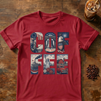Coffee Patriotic USA T‑Shirt