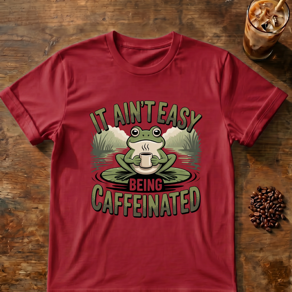 Caffeinated Frog T-Shirt