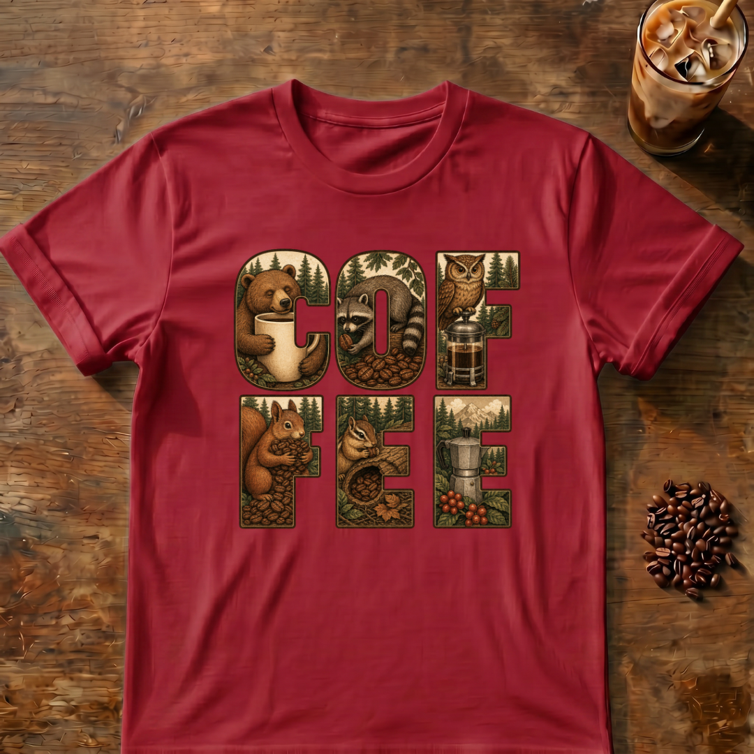Coffee Wildlife T-Shirt