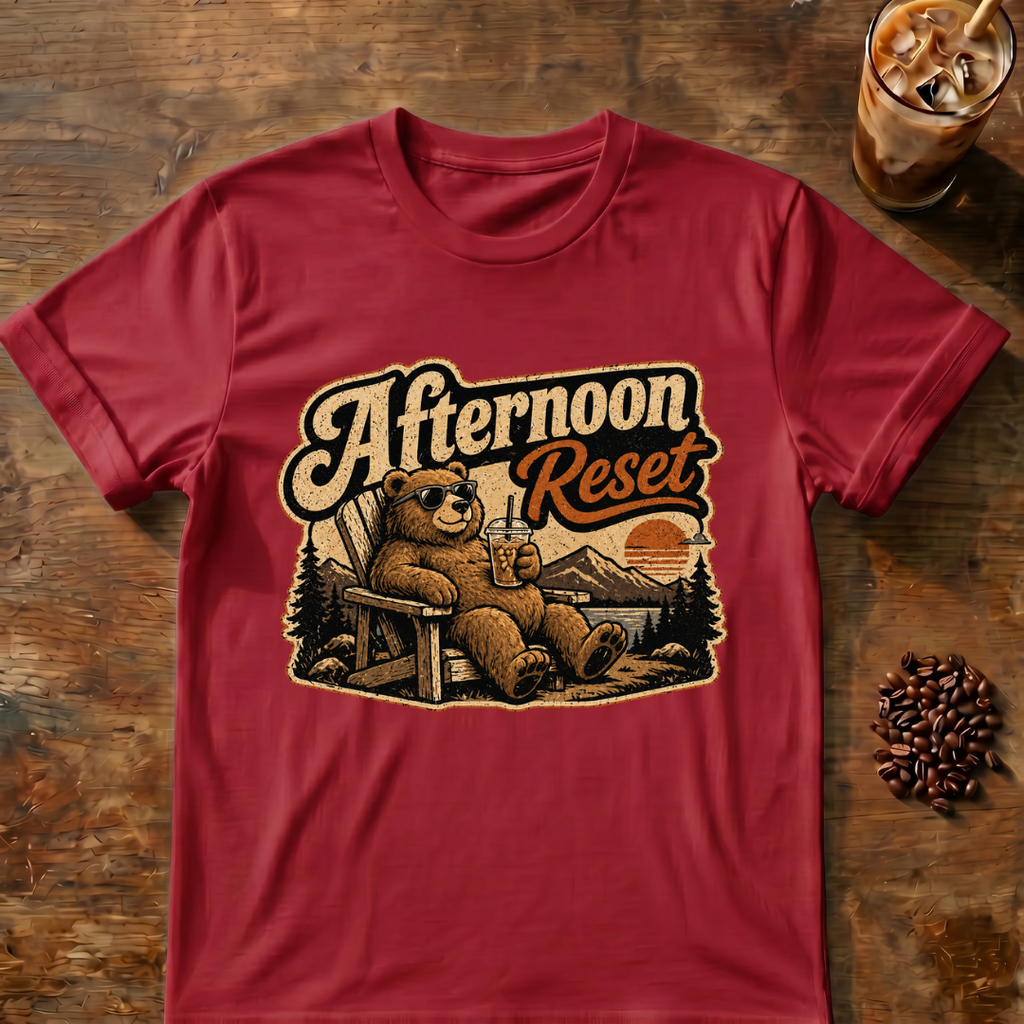 Afternoon Reset Bear T-Shirt