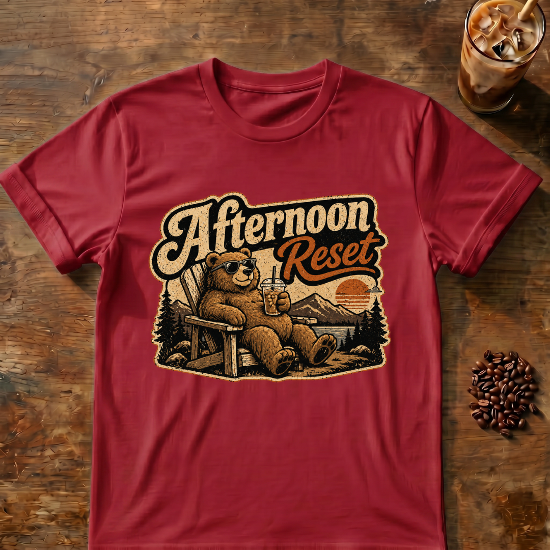 Afternoon Reset Bear T-Shirt