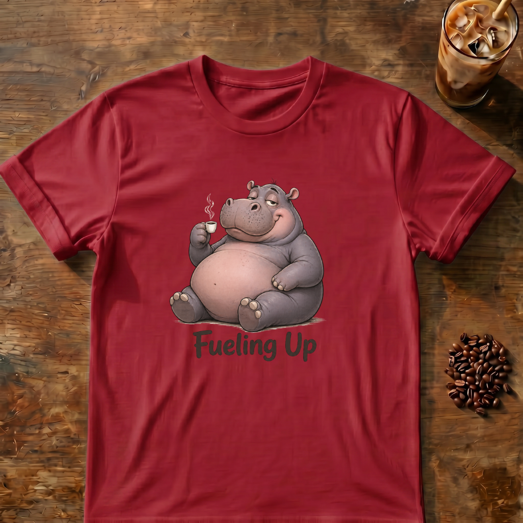 Hippo Fueling Up T-Shirt