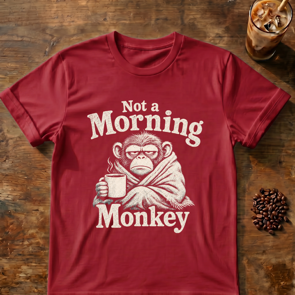 Not a Morning Monkey T-Shirt