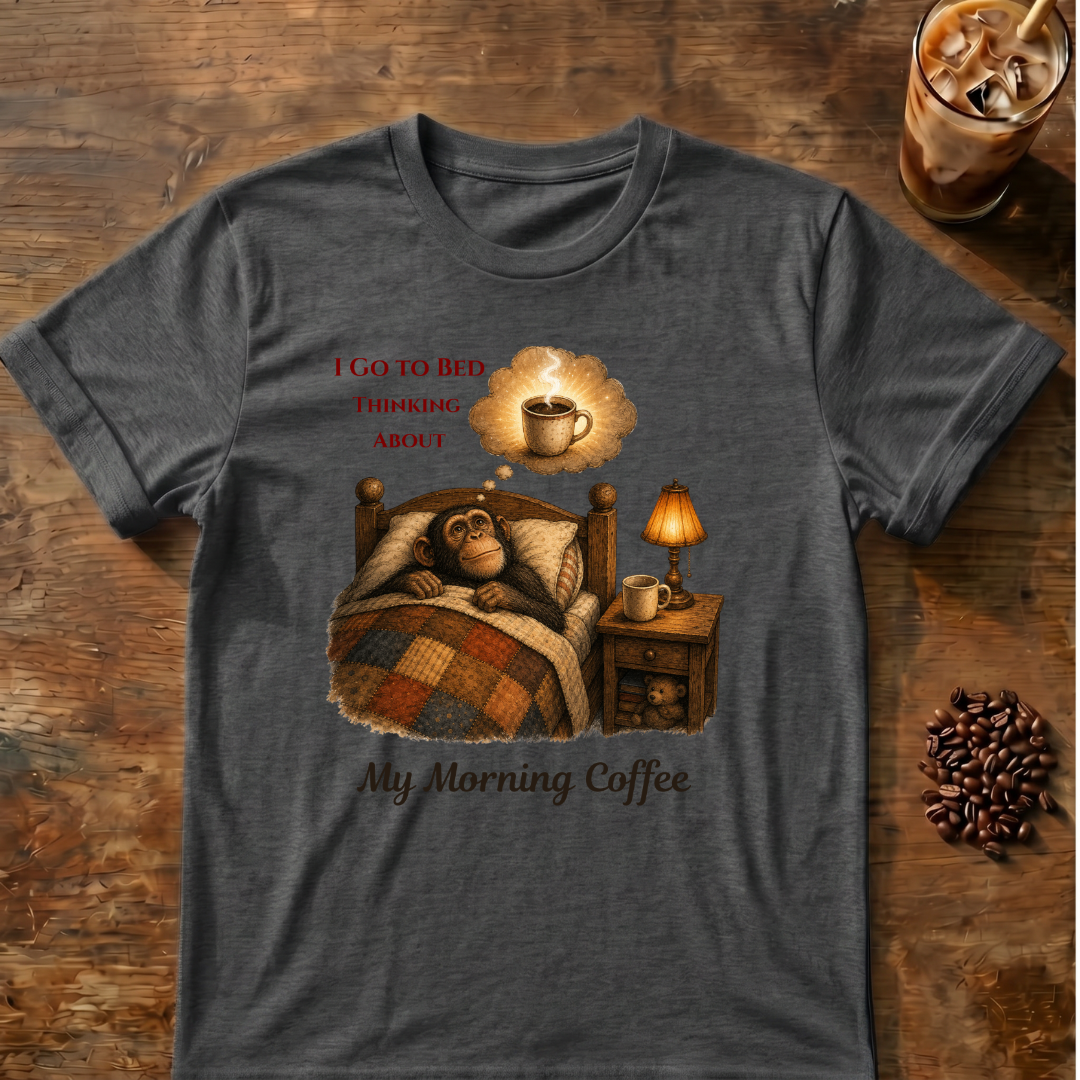 I Go To Bed Coffee T-Shirt