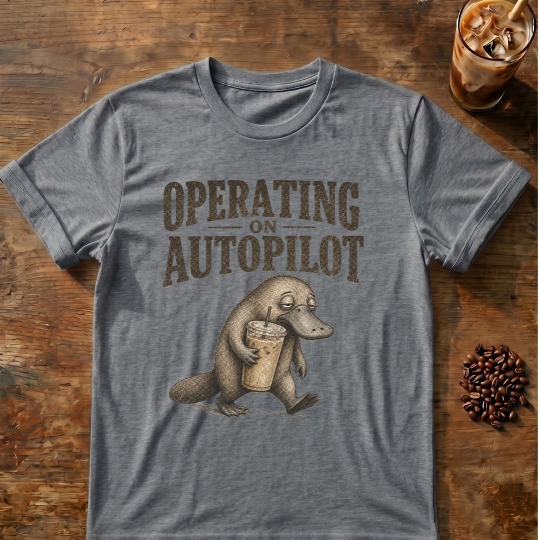 Operating on Autopilot Coffee T-Shirt