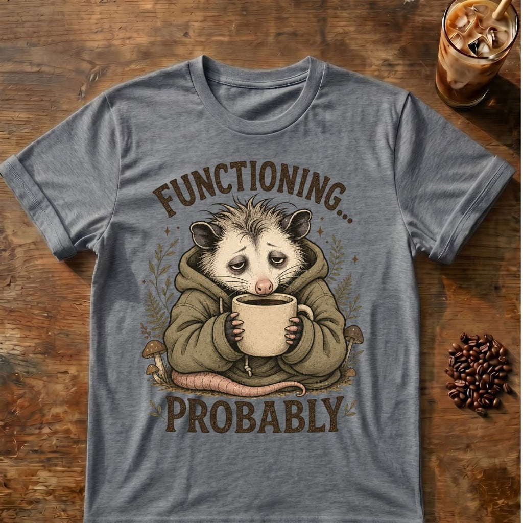 Functioning Probably Possum T-Shirt