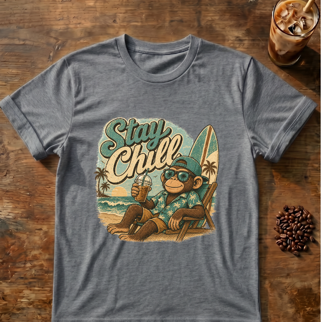 Stay Chill Monkey T-Shirt