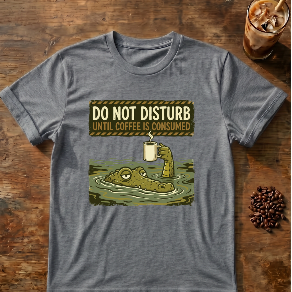 Do Not Disturb Crocodile T-Shirt