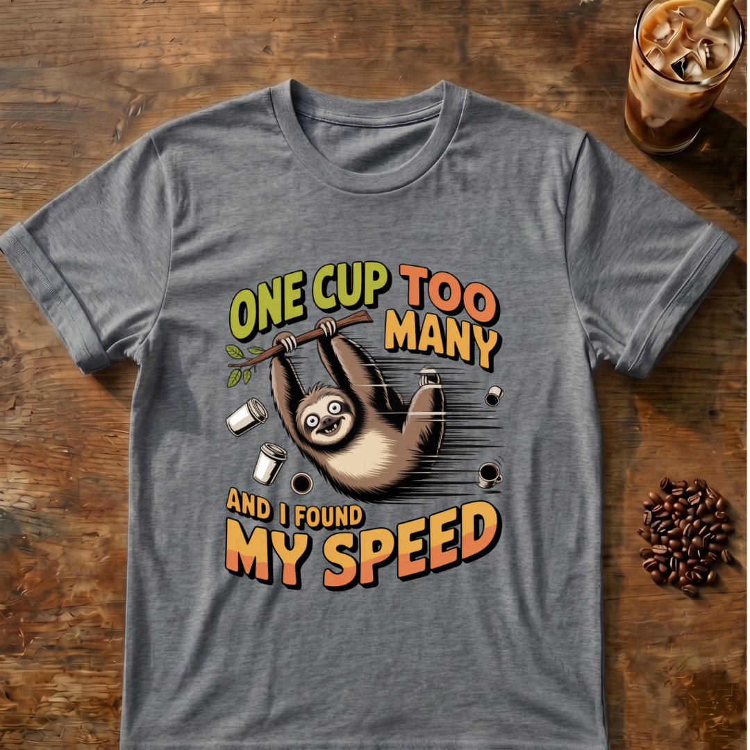 Sloth Found My Speed T-shirt
