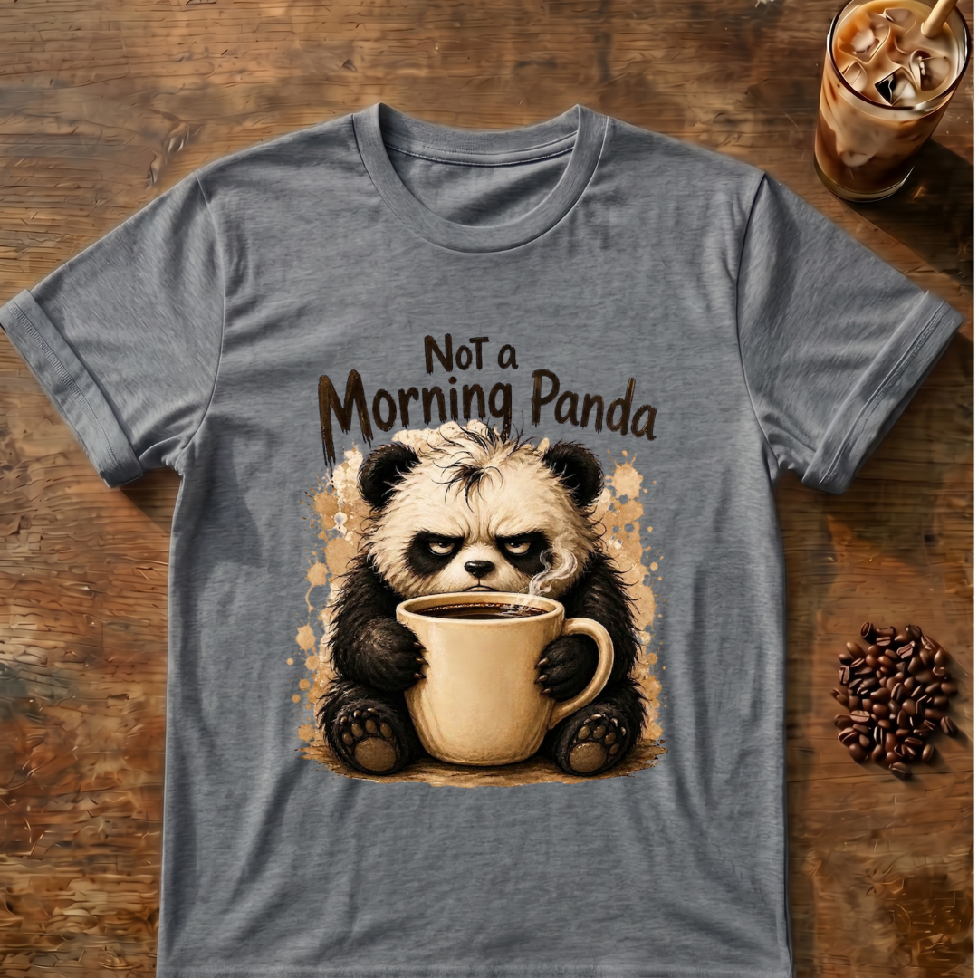 Not a Morning Panda T-Shirt