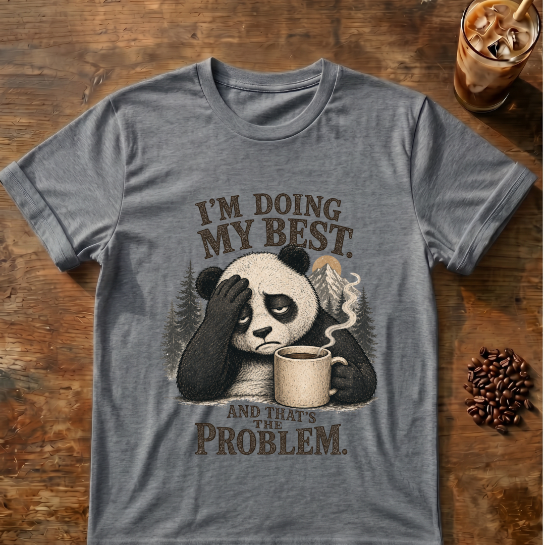 I'm Doing My Best Panda T-Shirt