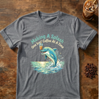 Splash Iced Coffee Dolphin T-Shirt