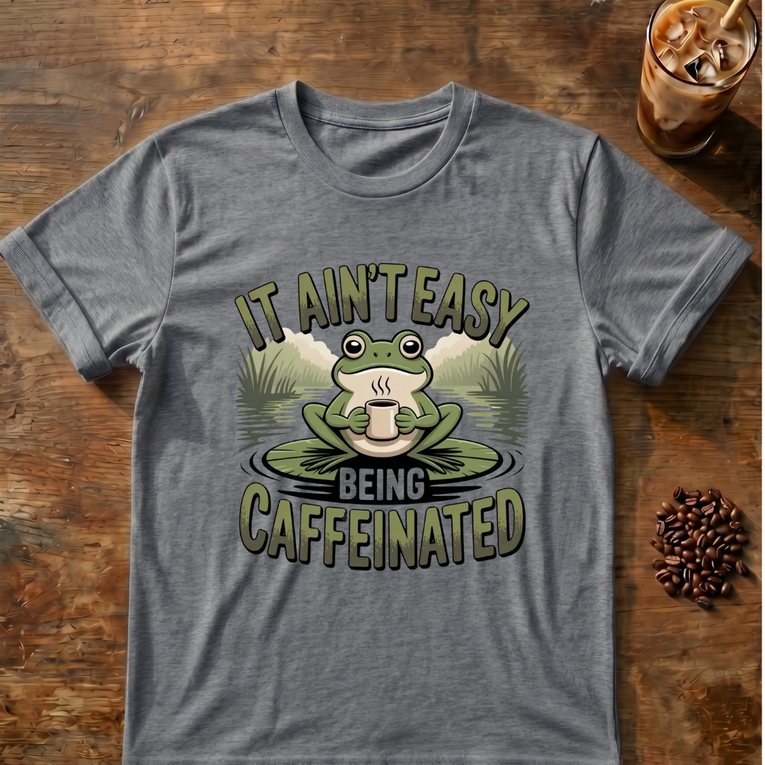 Caffeinated Frog T-Shirt