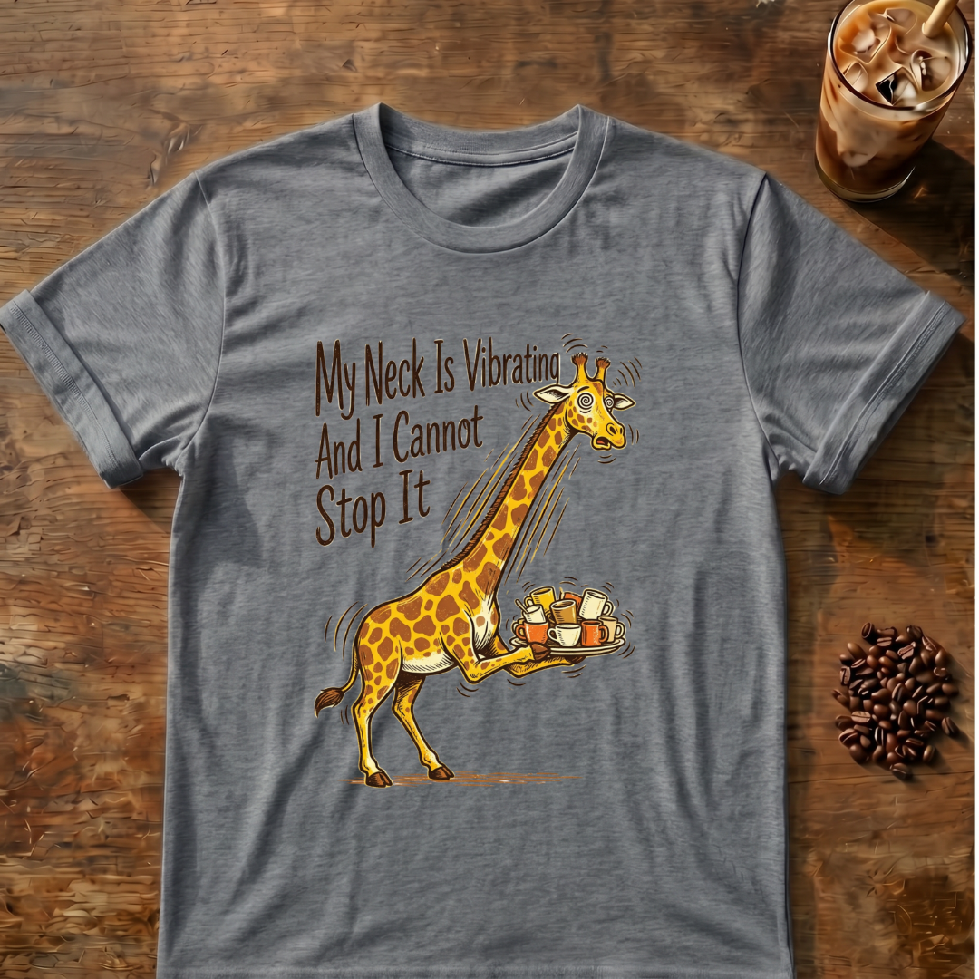 Giraffe Neck Vibration T‑Shirt