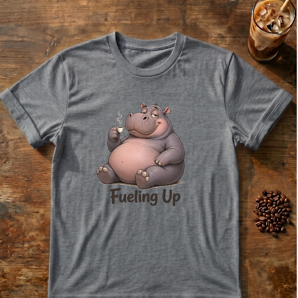 Hippo Fueling Up T-Shirt