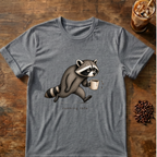 Running Late Raccoon T-Shirt