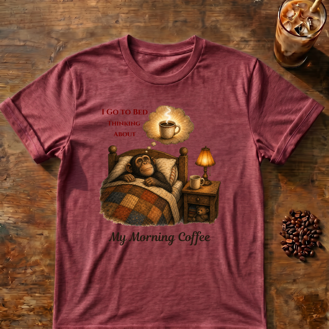 I Go To Bed Coffee T-Shirt