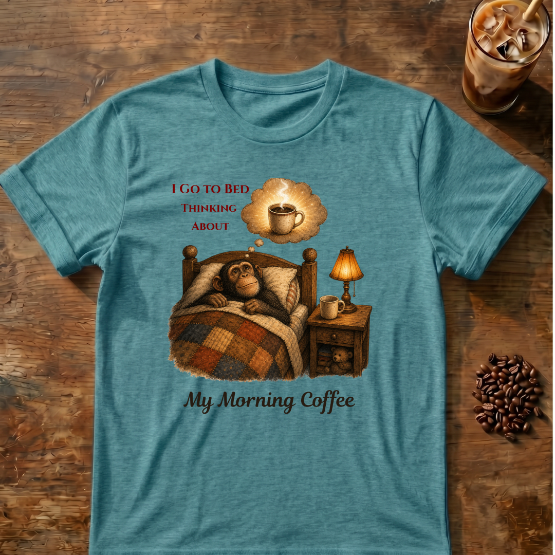 I Go To Bed Coffee T-Shirt