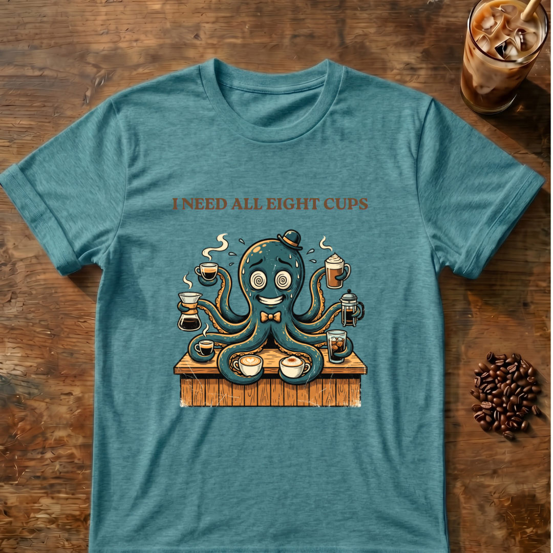 I Need All Eight Cups T-shirt