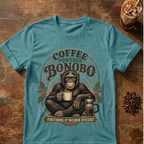 Coffee-Powered Bonobo T-Shirt