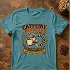 Caffeine Addicted Lemur T-Shirt