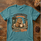 Caffeinated Capybara Club T-Shirt