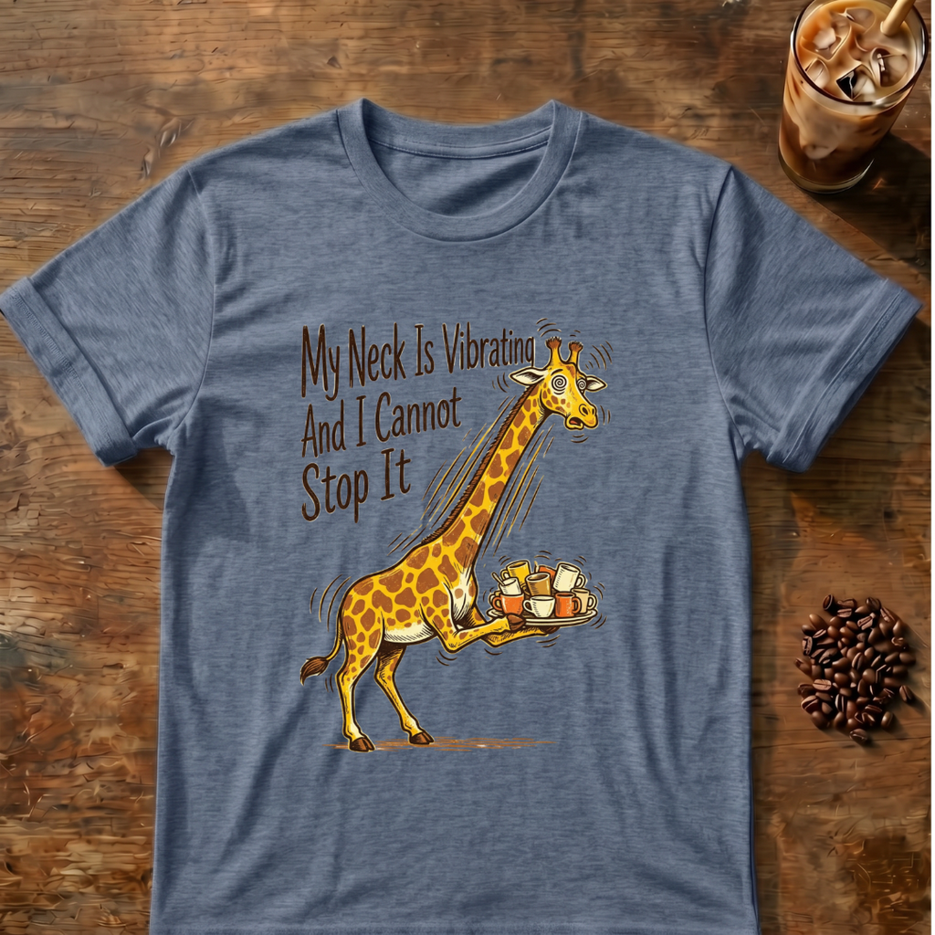 Giraffe Neck Vibration T‑Shirt