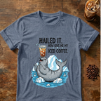 'Nailed It' Seal Iced Coffee T-Shirt