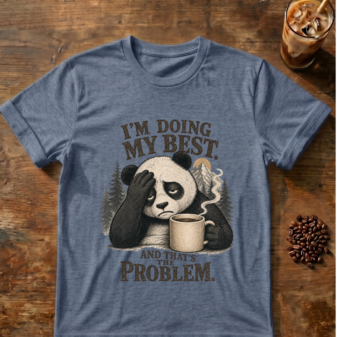 I'm Doing My Best Panda T-Shirt
