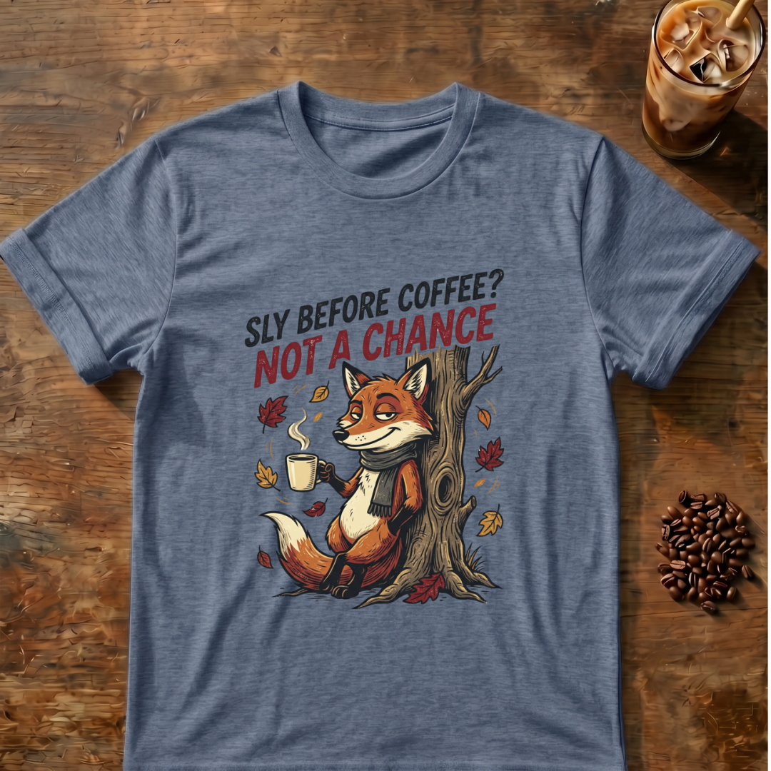 Fox Sly Before Coffee? T-Shirt