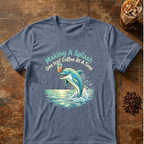 Splash Iced Coffee Dolphin T-Shirt