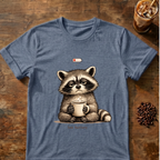 Low Battery Raccoon T-Shirt