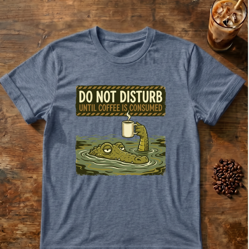 Do Not Disturb Crocodile T-Shirt