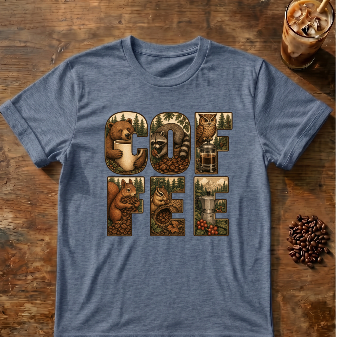 Coffee Wildlife T-Shirt