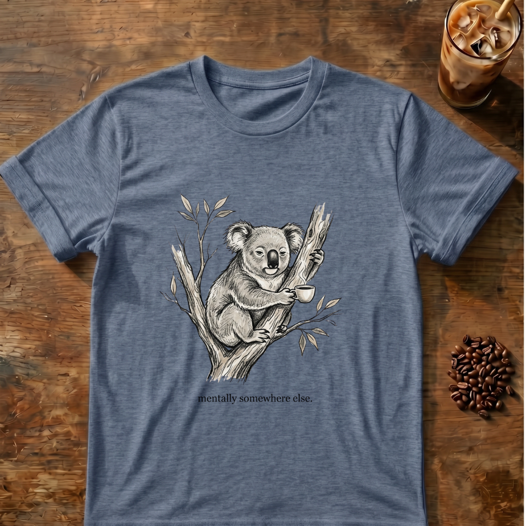 Koala mentally somewhere else T-Shirt