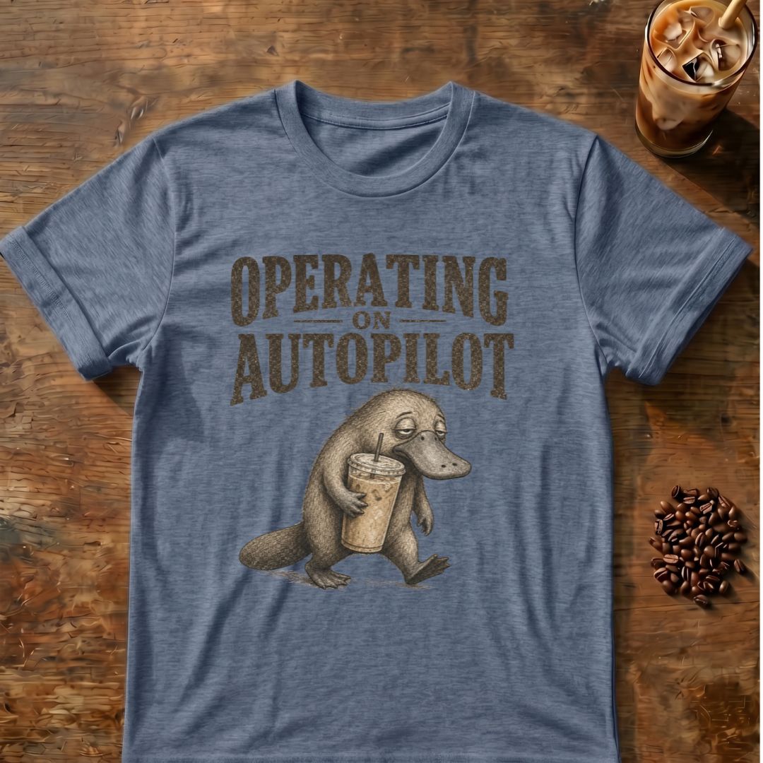 Operating on Autopilot Coffee T-Shirt