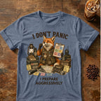 I Don't Panic Fox T-Shirt