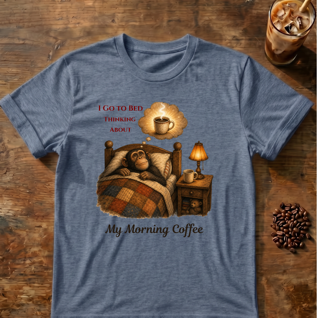 I Go To Bed Coffee T-Shirt