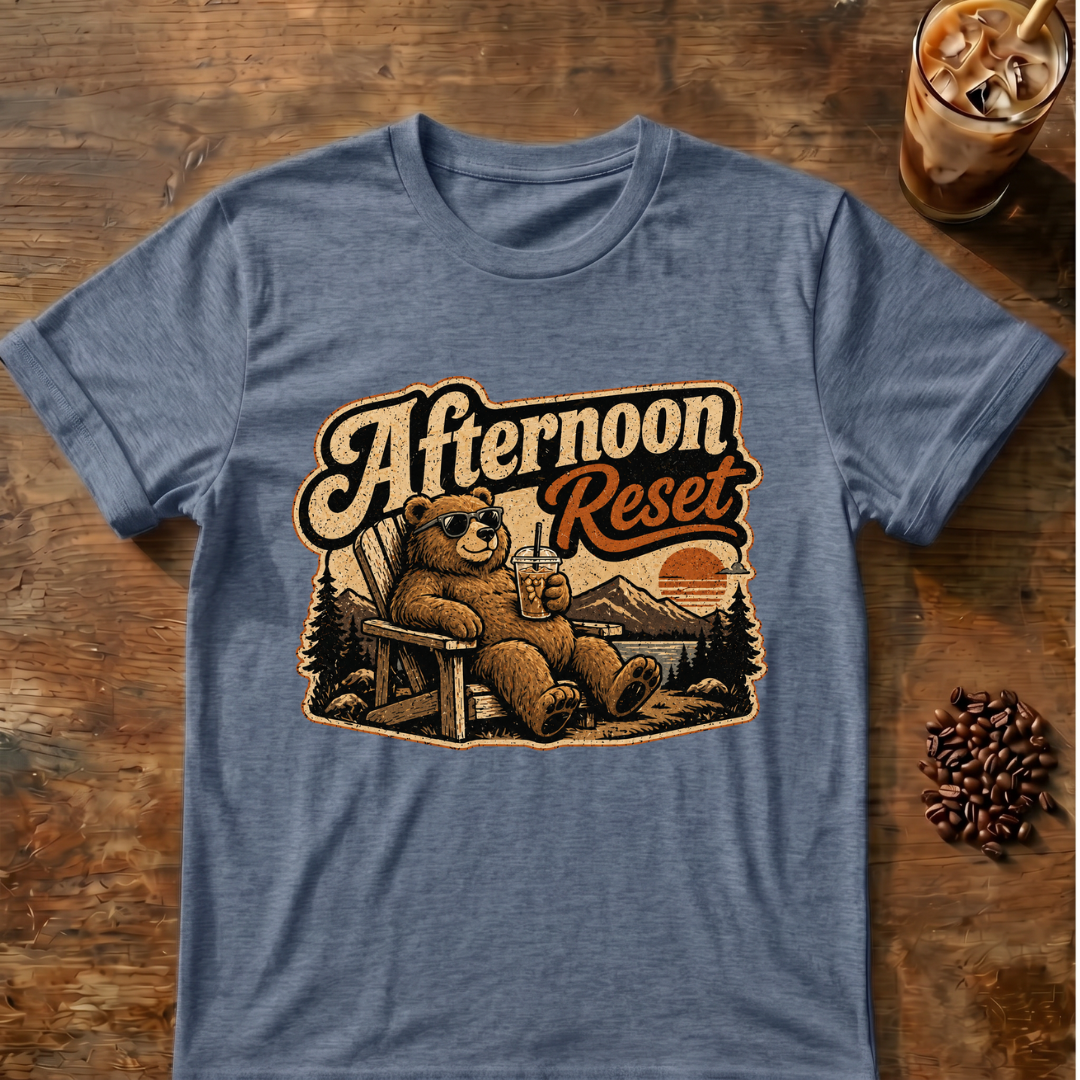 Afternoon Reset Bear T-Shirt