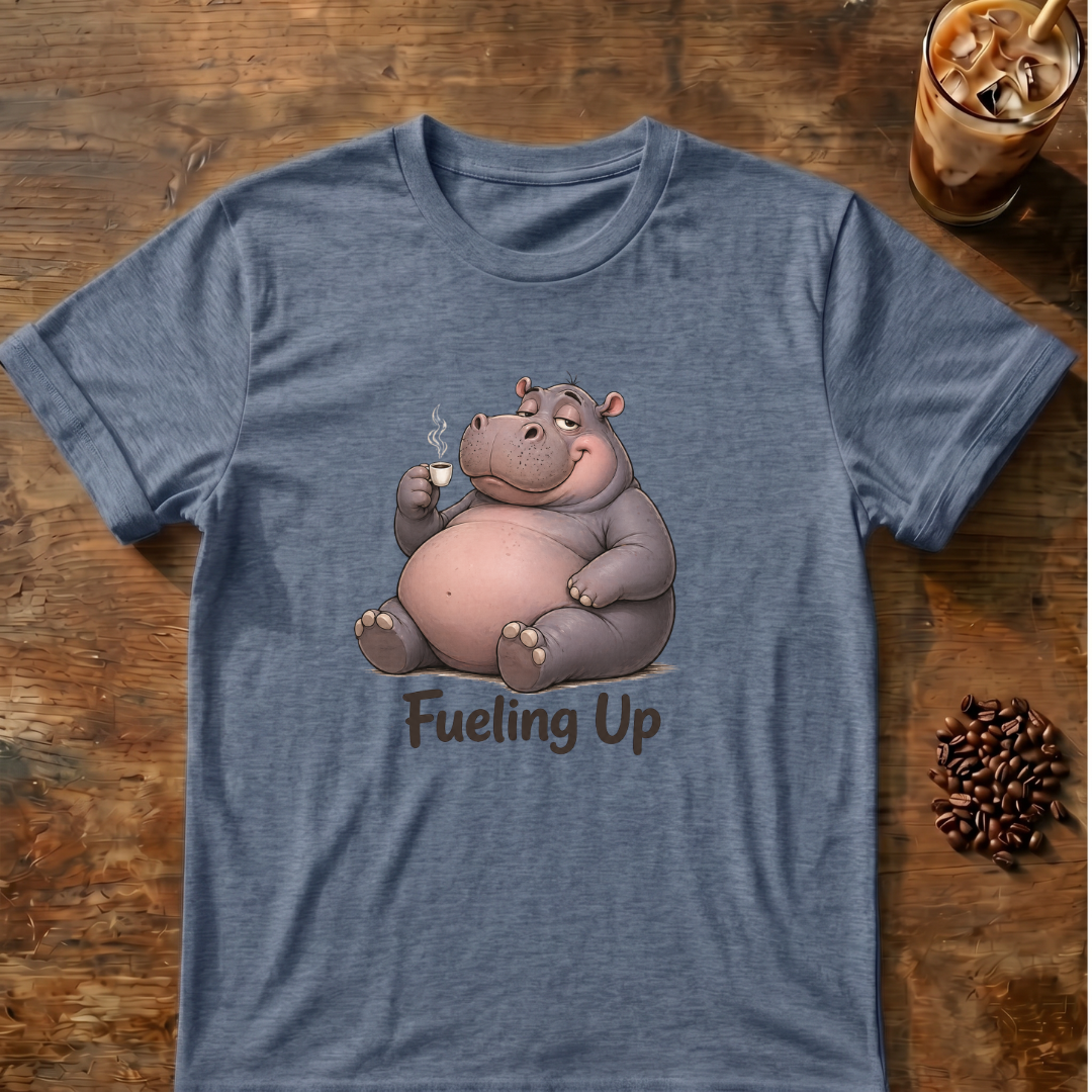 Hippo Fueling Up T-Shirt