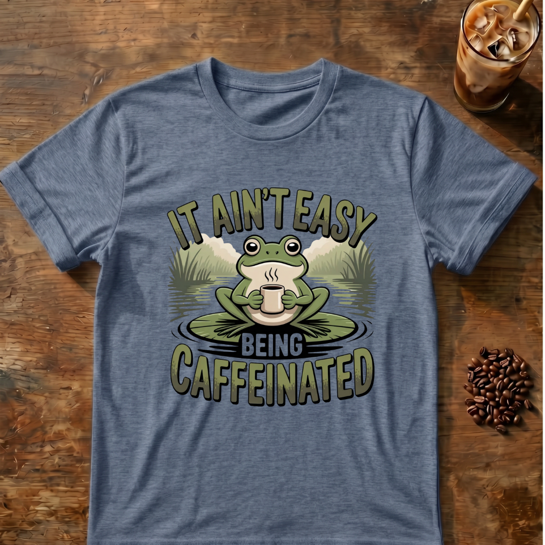 Caffeinated Frog T-Shirt