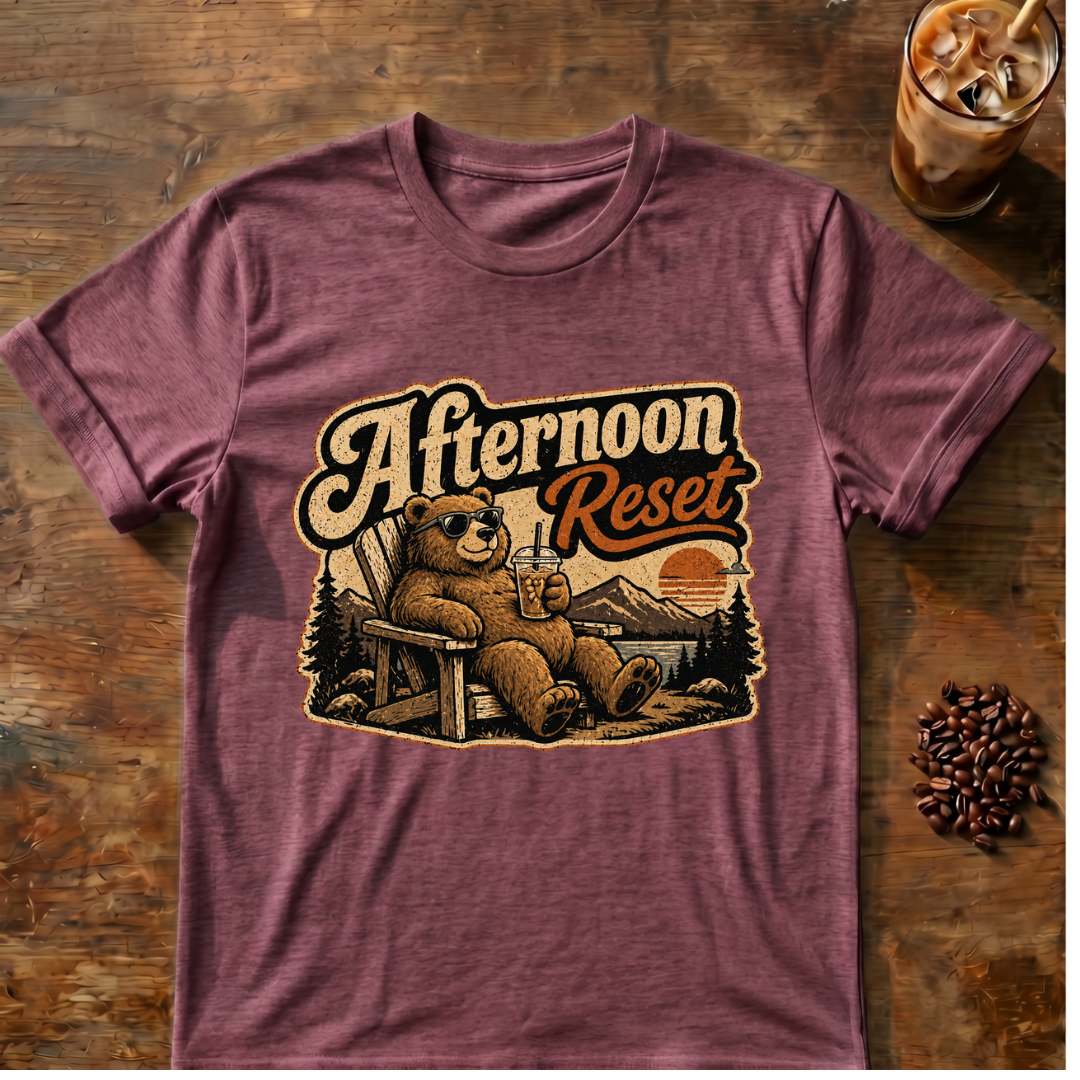 Afternoon Reset Bear T-Shirt