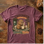 Caffeinated Capybara Club T-Shirt