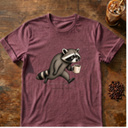Running Late Raccoon T-Shirt