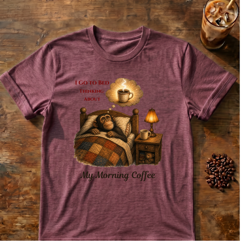 I Go To Bed Coffee T-Shirt