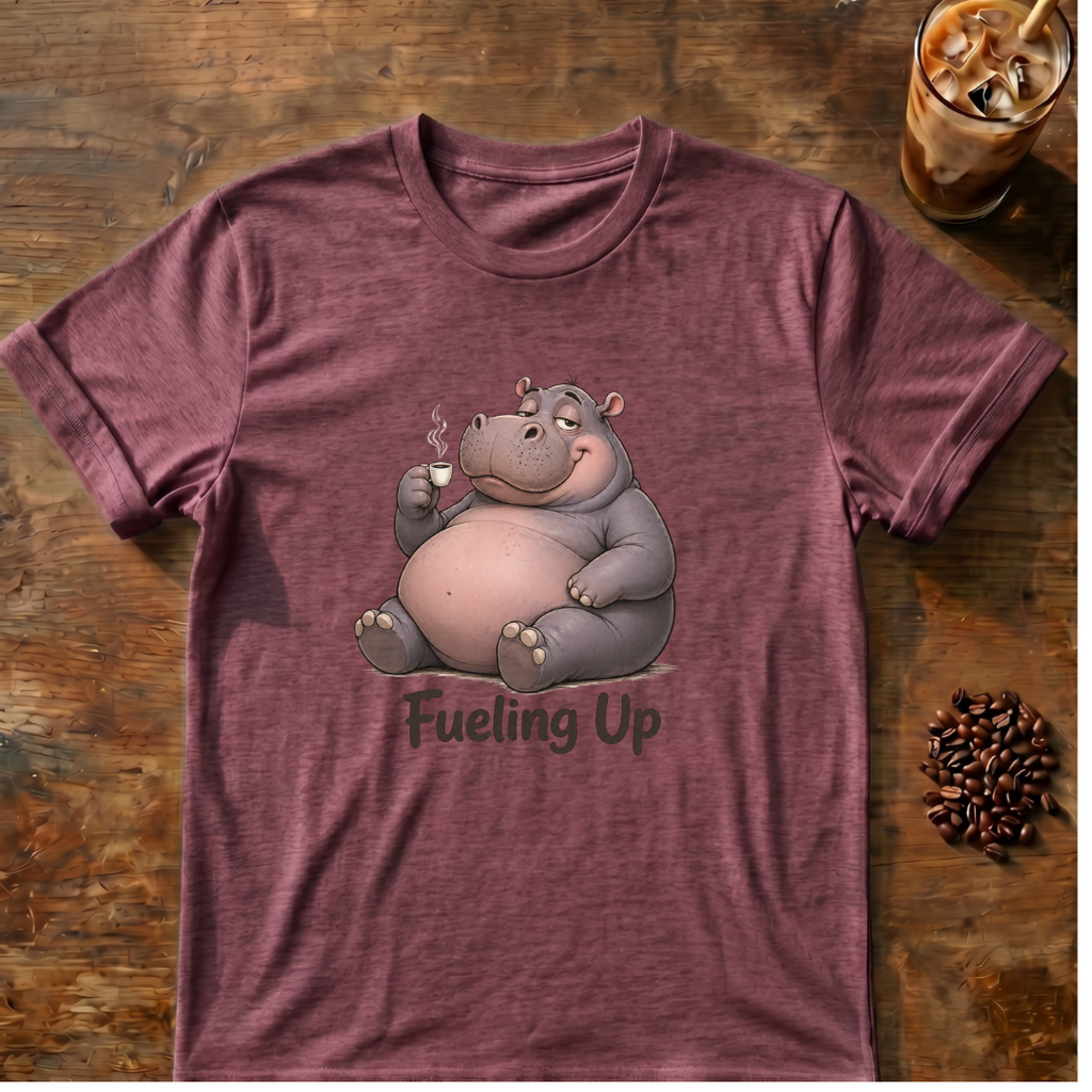 Hippo Fueling Up T-Shirt