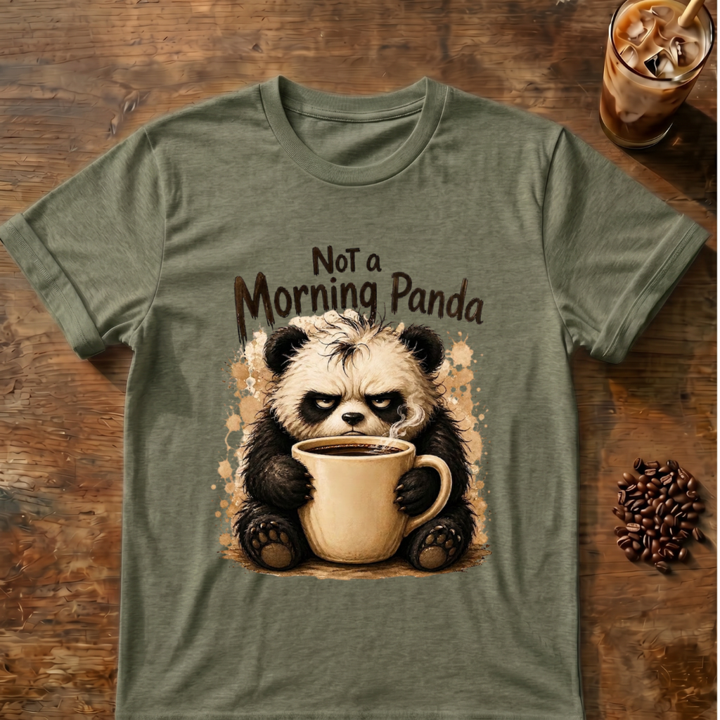 Not a Morning Panda T-Shirt